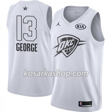 Dres Oklahoma City Thunder Paul George 13 2018 All Star Jordan Brand Bijela Swingman